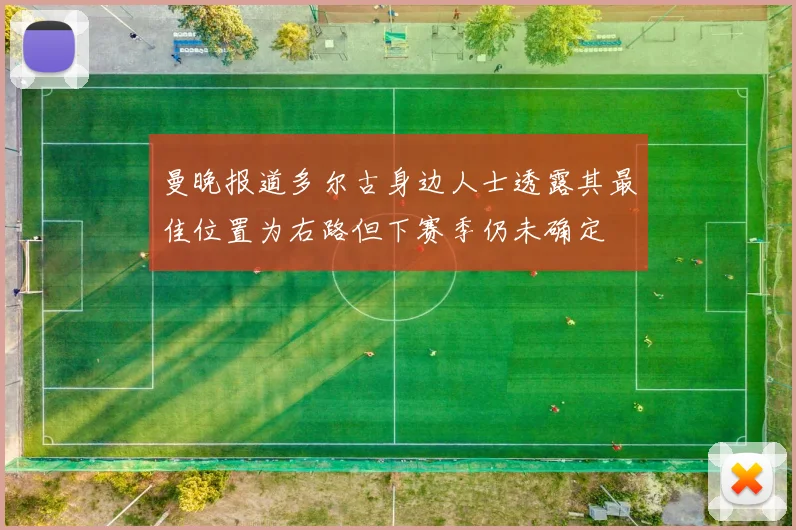 曼晚报道多尔古身边人士透露其最佳位置为右路但下赛季仍未确定